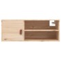 Armario de pared de madera maciza de pino 80x30x30 cm de vidaXL, Estantes y estanterías - Ref: Foro24-818385, Precio: 48,88 €...
