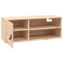 Armario de pared de madera maciza de pino 80x30x30 cm de vidaXL, Estantes y estanterías - Ref: Foro24-818385, Precio: 48,88 €...