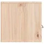 Armario de pared de madera maciza de pino 80x30x30 cm de vidaXL, Estantes y estanterías - Ref: Foro24-818385, Precio: 48,25 €...