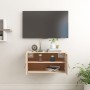 Armario de pared de madera maciza de pino 60x30x30 cm de vidaXL, Estantes y estanterías - Ref: Foro24-818365, Precio: 55,96 €...