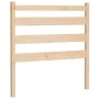 Solid pine wood bed headboard 96x4x100 cm by vidaXL, Headboards and footboards - Ref: Foro24-818400, Price: 21,24 €, Discount: %