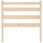 Cabecero de cama madera maciza de pino 96x4x100 cm de vidaXL, Cabeceros y pies de cama - Ref: Foro24-818400, Precio: 21,44 €,...