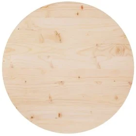 Superficie de mesa madera maciza de pino Ø70x2,5 cm de vidaXL, Tableros para mesas - Ref: Foro24-813648, Precio: 51,23 €, Des...