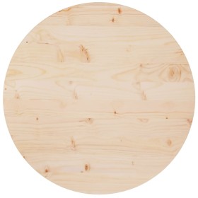 Superficie de mesa madera maciza de pino Ø70x2,5 cm de vidaXL, Tableros para mesas - Ref: Foro24-813648, Precio: 64,01 €, Des...