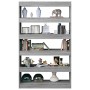 Estantería/divisor espacios gris Sonoma 100x30x166 cm de vidaXL, Librerías y estanterías - Ref: Foro24-813639, Precio: 78,70 ...