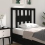 Cabecero madera maciza de pino negro 96x4x100 cm de vidaXL, Cabeceros y pies de cama - Ref: Foro24-818654, Precio: 23,23 €, D...