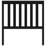 Cabecero de cama madera maciza de pino negro 96x6x101 cm de vidaXL, Cabeceros y pies de cama - Ref: Foro24-818504, Precio: 28...
