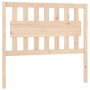 Cabecero de cama madera maciza de pino 105,5x4x100 cm de vidaXL, Cabeceros y pies de cama - Ref: Foro24-818555, Precio: 44,82...