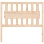 Cabecero de cama madera maciza de pino 105,5x4x100 cm de vidaXL, Cabeceros y pies de cama - Ref: Foro24-818555, Precio: 44,82...