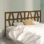 Honey brown solid pine wood bed headboard 206x4x100 cm by vidaXL, Headboards and footboards - Ref: Foro24-818643, Price: 36,9...