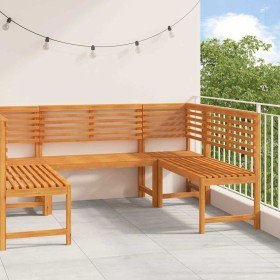 Conjunto de Bancos de Jardín 5 pcs Marrón en Bancos de jardín | Comprar online en Foru.es