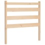 Cabecero de cama madera maciza de pino 106x4x100 cm de vidaXL, Cabeceros y pies de cama - Ref: Foro24-818405, Precio: 38,27 €...