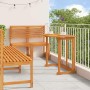 Juego Bistro de Jardín 5 pcs Marrón Madera de Acacia Sólida en Mesas de jardín | Comprar online en Foru.es