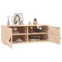 Armario de pared de madera maciza de pino 80x30x30 cm de vidaXL, Estantes y estanterías - Ref: Foro24-818375, Precio: 61,04 €...