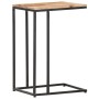 Mesa auxiliar de madera maciza 35x45x65 cm en Mesas auxiliares | Comprar online en Foru.es