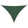 Toldo de vela triangular de tela oxford verde oscuro 3x4x5 m en Sombrillas | Comprar online en Foru.es
