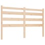 Cabecero de cama madera maciza de pino 146x4x100 cm de vidaXL, Cabeceros y pies de cama - Ref: Foro24-818420, Precio: 34,10 €...