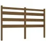 Honey brown solid pine wood bed headboard 186x4x100 cm by vidaXL, Headboards and footboards - Ref: Foro24-818438, Price: 33,7...
