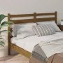 Honey brown solid pine wood bed headboard 186x4x100 cm by vidaXL, Headboards and footboards - Ref: Foro24-818438, Price: 33,7...