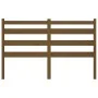 Honey brown solid pine wood bed headboard 186x4x100 cm by vidaXL, Headboards and footboards - Ref: Foro24-818438, Price: 33,7...