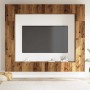 Conjunto de mueble de TV 8 piezas montado la pared madera vieja en Muebles TV | Comprar online en Foru.es