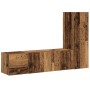 Muebles de TV de pared 3 uds madera vieja madera de ingeniería en Muebles TV | Comprar online en Foru.es