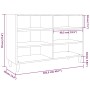 Aparador de madera de ingeniería marrón roble 103,5x35x70 cm de vidaXL, Aparadores - Ref: Foro24-813184, Precio: 69,85 €, Des...