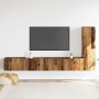Muebles de TV de pared 3 uds madera vieja madera de ingeniería en Muebles TV | Comprar online en Foru.es