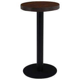 Mesa de bistró MDF marrón oscuro 40 cm en Mesas de comedor | Comprar online en Foru.es