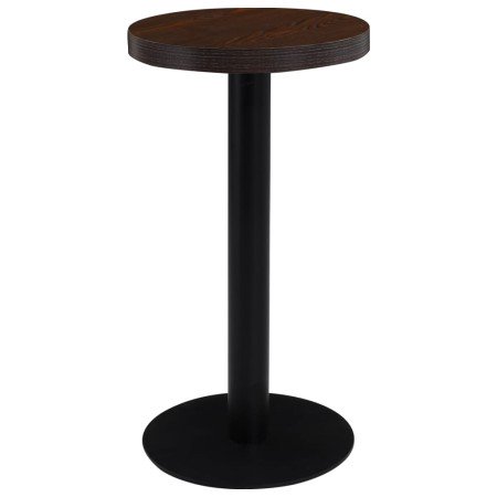 Mesa de bistró MDF marrón oscuro 40 cm en Mesas de comedor | Comprar online en Foru.es