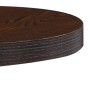 Mesa de bistró MDF marrón oscuro 40 cm en Mesas de comedor | Comprar online en Foru.es