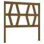 Honey brown solid pine wood bed headboard 81x4x100 cm by vidaXL, Headboards and footboards - Ref: Foro24-818598, Price: 23,64...