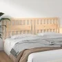 Solid pine wood bed headboard 205.5x4x100 cm by vidaXL, Headboards and footboards - Ref: Foro24-818590, Price: 50,35 €, Disco...