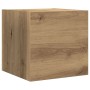 Mueble para TV de pared madera contrachapada artesanal 7 piezas en Muebles TV | Comprar online en Foru.es