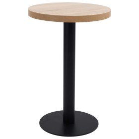 Mesa de bistró MDF marrón claro 50 cm en Mesas de comedor | Comprar online en Foru.es