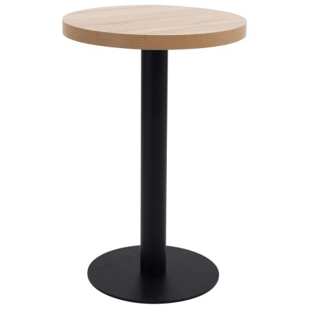 Mesa de bistró MDF marrón claro 50 cm en Mesas de comedor | Comprar online en Foru.es