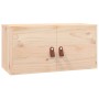 Armarios de pared 2 uds madera maciza de pino 60x30x30 cm de vidaXL, Estantes y estanterías - Ref: Foro24-818366, Precio: 84,...
