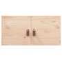 Armarios de pared 2 uds madera maciza de pino 60x30x30 cm de vidaXL, Estantes y estanterías - Ref: Foro24-818366, Precio: 84,...