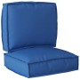 Juego de Cojines para Palets 2 pcs Azul Royal Tela Oxford en Decoración | Comprar online en Foru.es