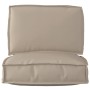 Juego de Cojines para Palets 2 pcs Taupé Tela Oxford en Decoración | Comprar online en Foru.es