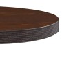 Mesa de bistró MDF marrón oscuro 50 cm en Mesas de comedor | Comprar online en Foru.es