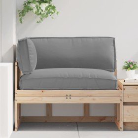 Juego de Cojines para Palets 3 pcs Gris Tela Oxford en Decoración | Comprar online en Foru.es