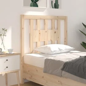 Kopfteil aus massivem Kiefernholz, 96 x 4 x 100 cm von vidaXL, Kopf- und Fußteile - Ref: Foro24-818650, Preis: 23,14 €, Rabat...