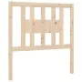 Solid pine wood headboard 96x4x100 cm by vidaXL, Headboards and footboards - Ref: Foro24-818650, Price: 23,14 €, Discount: %