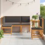 Conjunto de Bancos de Jardín 4 pcs Marrón en Bancos de jardín | Comprar online en Foru.es