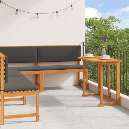 Conjunto de Bancos de Jardín 4 pcs Marrón en Bancos de jardín | Comprar online en Foru.es