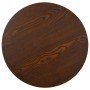 Mesa de bistró MDF marrón oscuro 60 cm en Mesas de comedor | Comprar online en Foru.es
