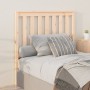 Cabecero de cama madera maciza de pino 106x6x101 cm de vidaXL, Cabeceros y pies de cama - Ref: Foro24-818505, Precio: 41,03 €...