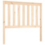 Cabecero de cama madera maciza de pino 106x6x101 cm de vidaXL, Cabeceros y pies de cama - Ref: Foro24-818505, Precio: 41,03 €...