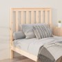 Cabecero de cama madera maciza de pino 106x6x101 cm de vidaXL, Cabeceros y pies de cama - Ref: Foro24-818505, Precio: 41,03 €...